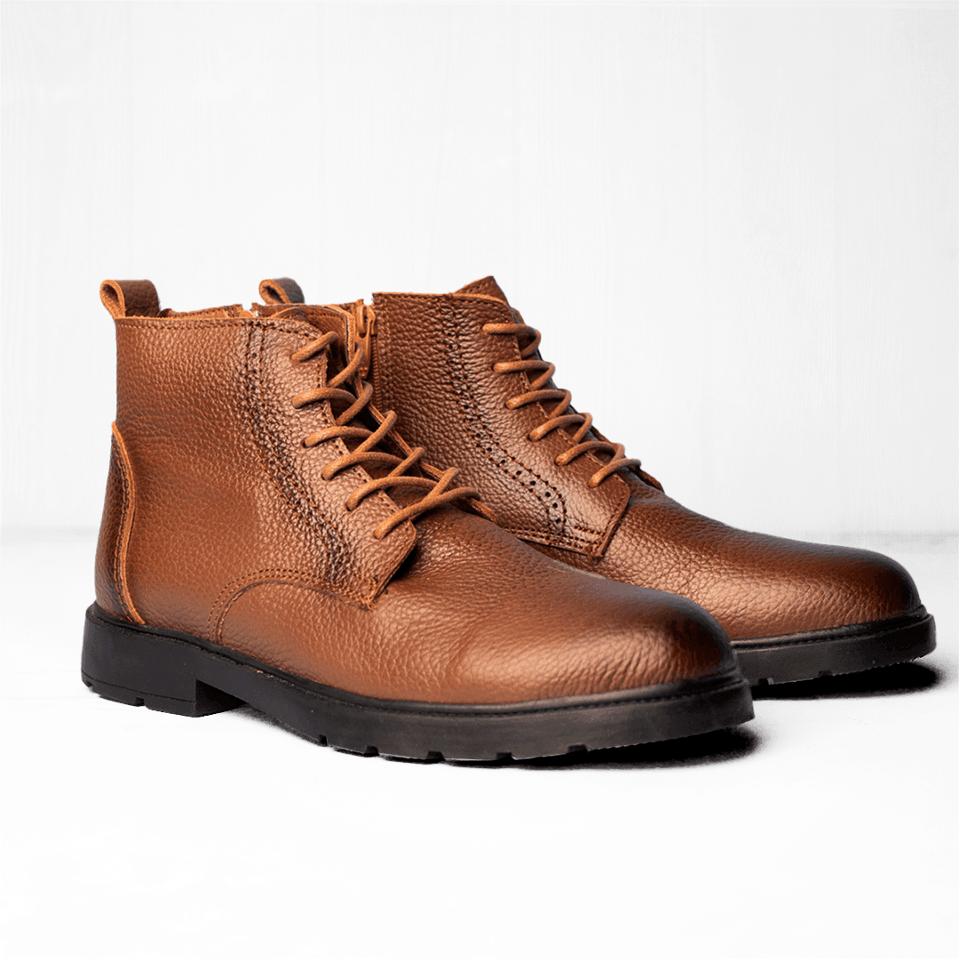 Half-Boot Genuine Leather