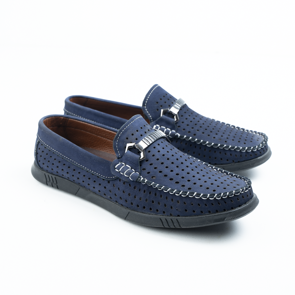 Suede Vent Shoes M&S - Store