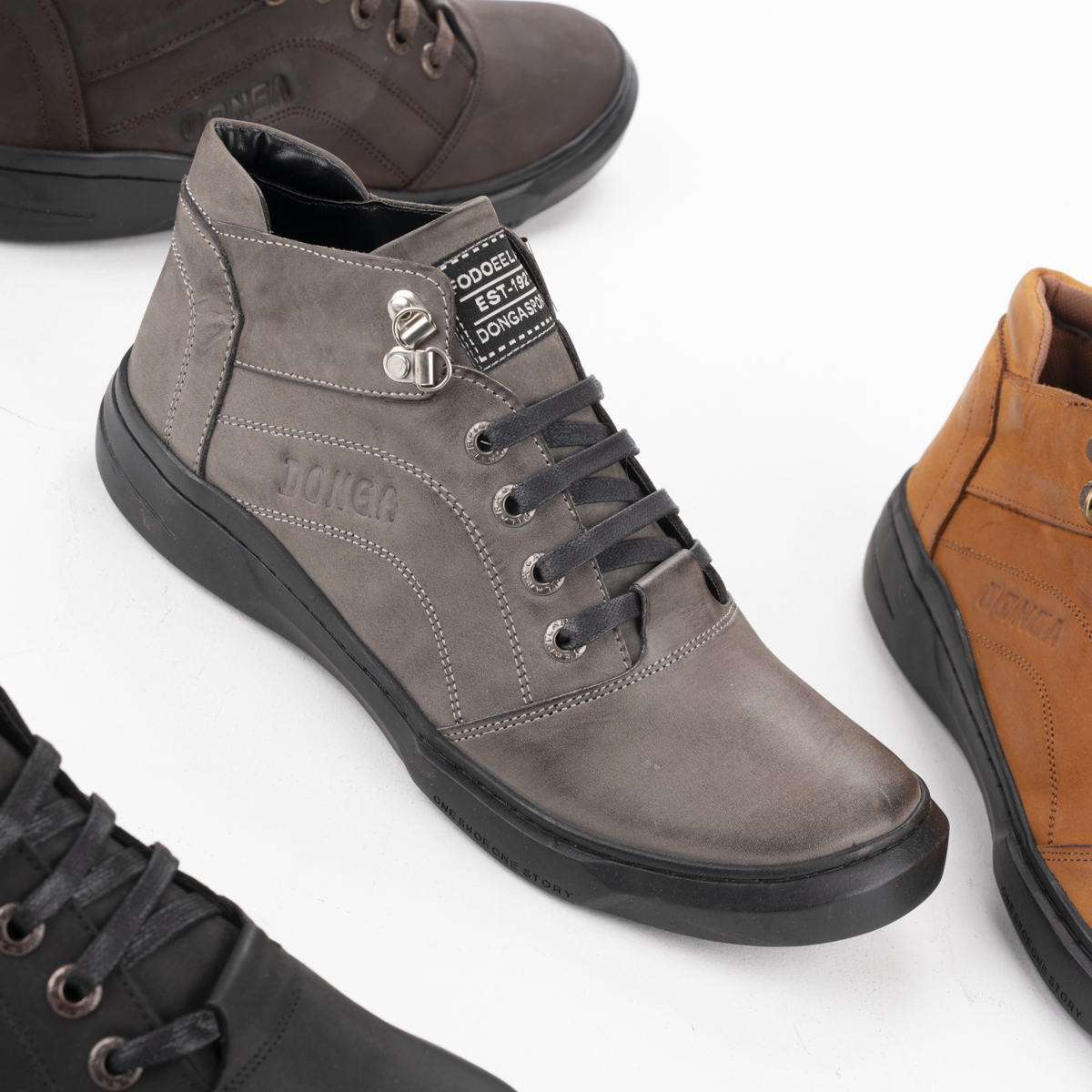 Congo Leather Half Boot M&S - Store