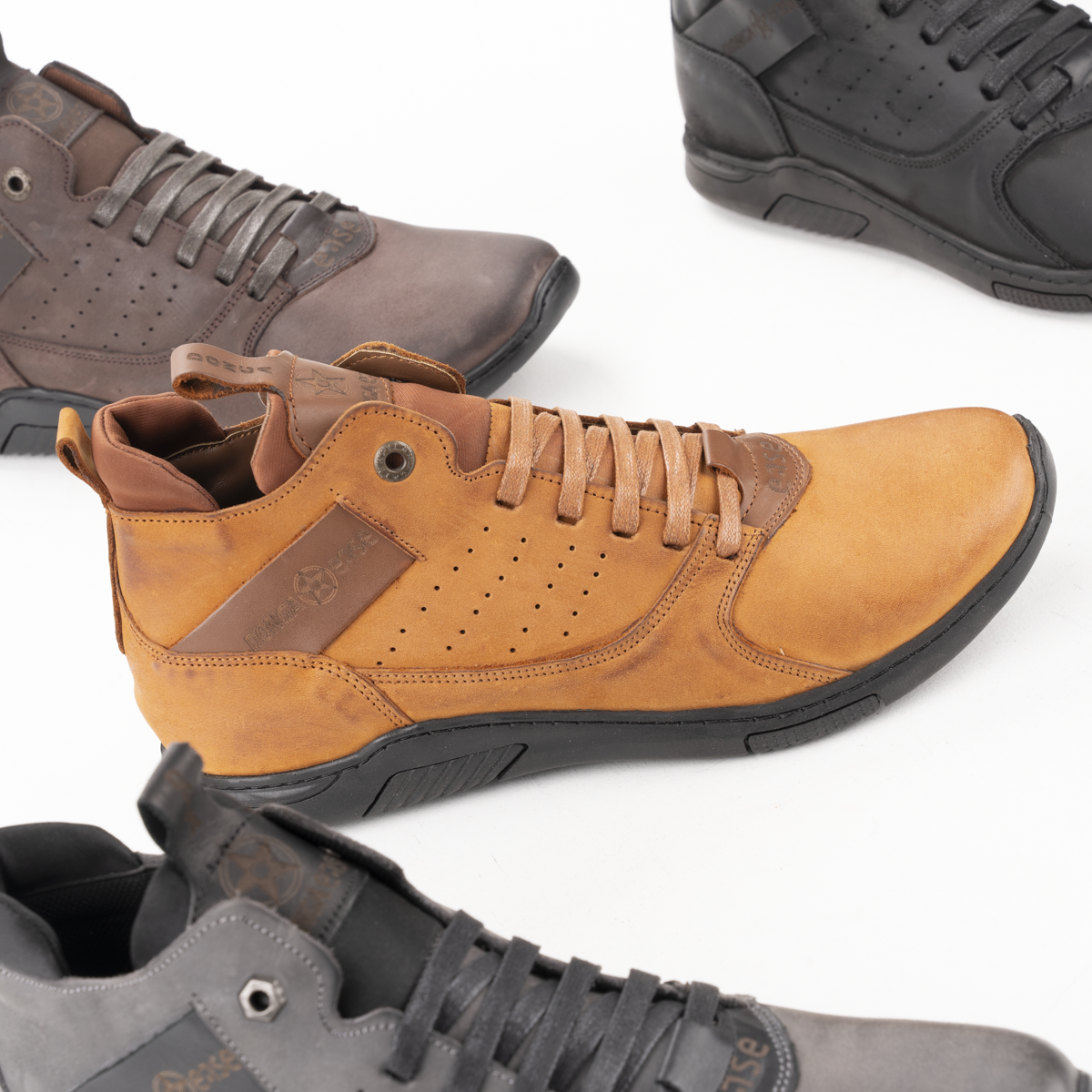 Stride Leather Shoes M&S - Store