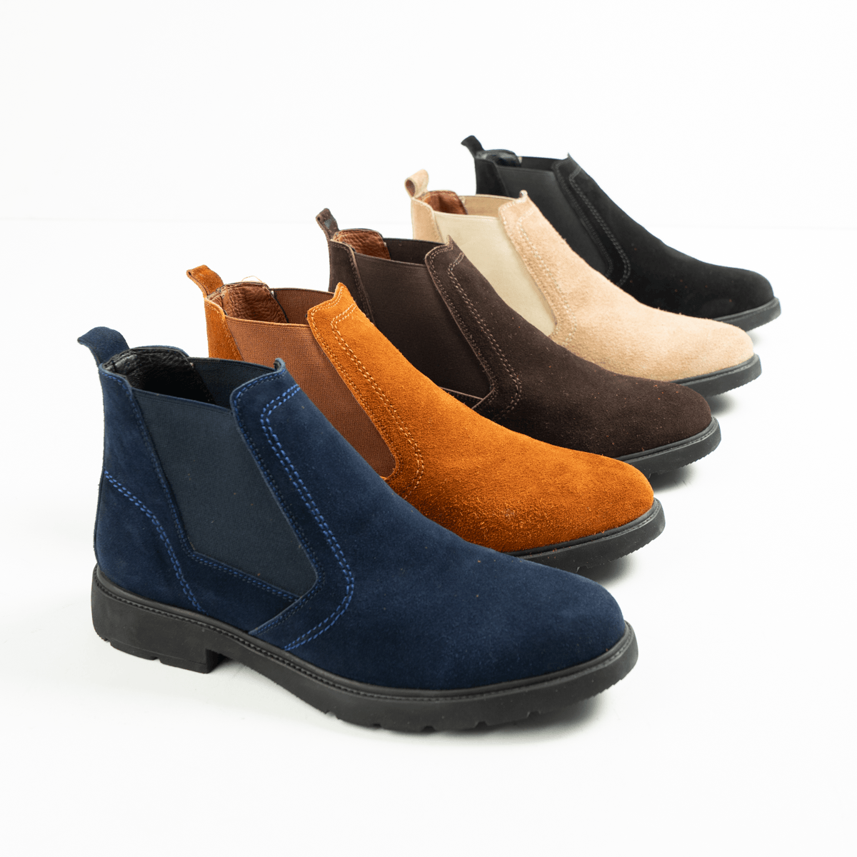 High-Quality Suede Half Boot