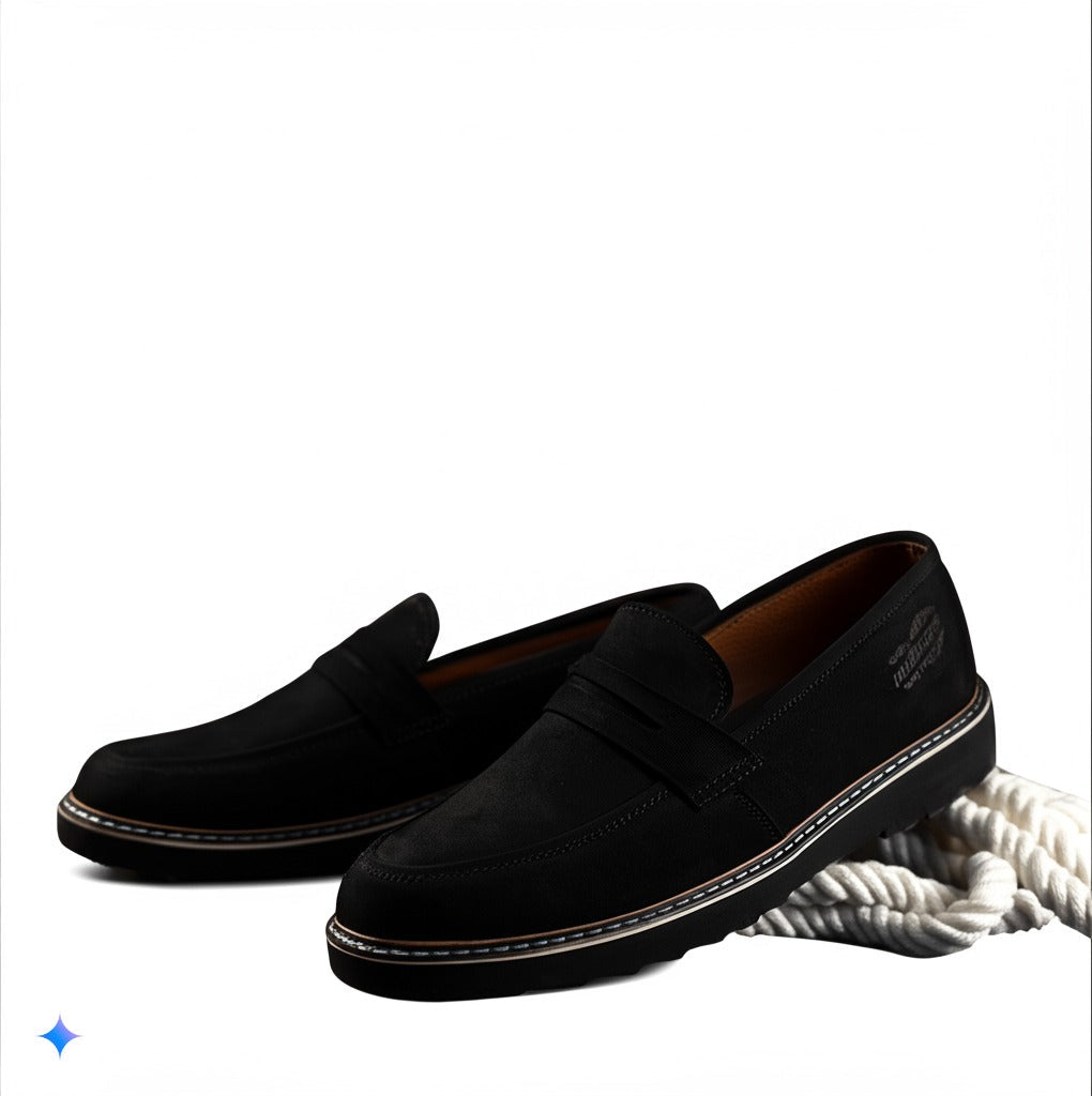 Pans Suede Flats M&S - Store