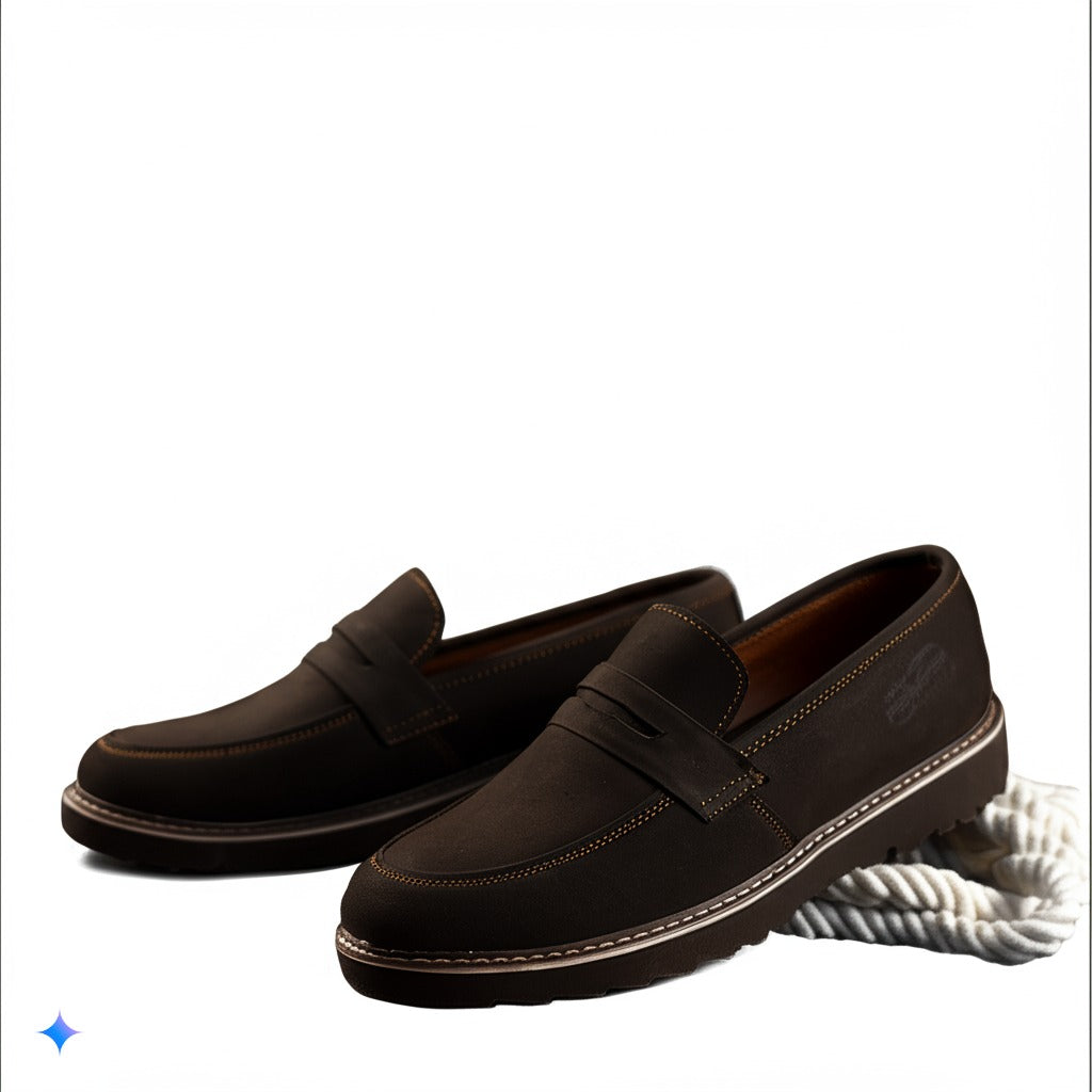 Pans Suede Flats M&S - Store